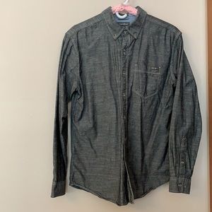 3 shirts/$25. Eddie Bauer men’s medium 3/$25 denim button down